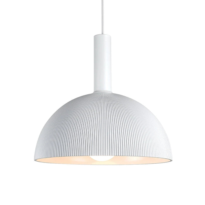 elevenpast pendant light Nimbus White Dome Pendant Light PEN893 WHITE 6007226089844