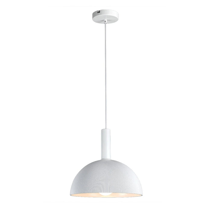 elevenpast pendant light Nimbus White Dome Pendant Light PEN893 WHITE 6007226089844