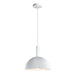 elevenpast pendant light Nimbus White Dome Pendant Light PEN893 WHITE 6007226089844