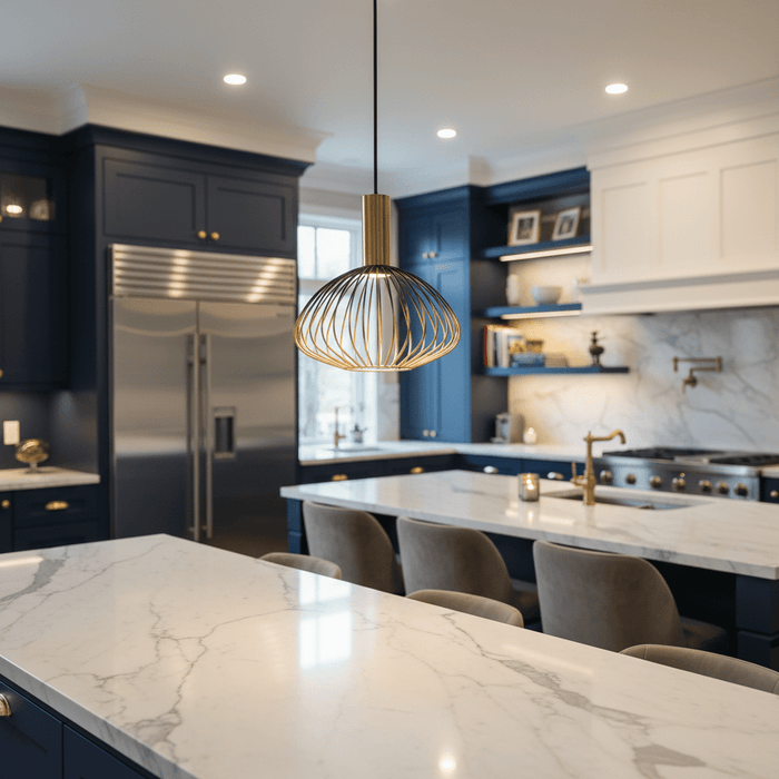 elevenpast pendant light Gilded Metal Wire Cage Pendant - Gold PEN896 GOLD 6007226090017