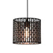 elevenpast pendant light Large Warhol Black and Gold Cage Pendant Light - Small | Large PEN898 BLACK 6007226090031