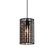 elevenpast pendant light Small Warhol Black and Gold Cage Pendant Light - Small | Large PEN899 BLACK 6007226090048
