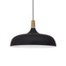 elevenpast Pendant Black & Wood Contemporary Pendant Light PEN912 BLACK 6007226061123