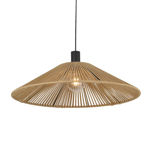 elevenpast Pendant Lights Brown Yuri Rope Pendant Light Black | Brown PEN948 ROPE 6007226087482