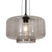 elevenpast Pendant Lights Tia Smokey Glass Pendant Light PEN952 SMOKE 6007226087611