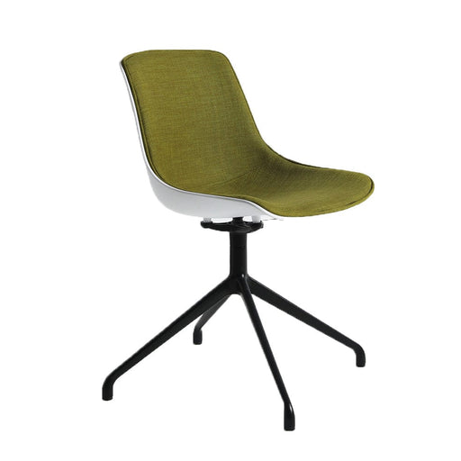 elevenpast Lime Green Phoenix 40 Office Chair - Black Base & Fabric PhoenixBlk40Fabric