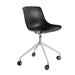 elevenpast Black Phoenix 41 Office Chair - White Base PhoenixWhite41