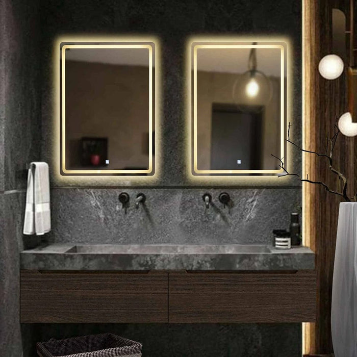 elevenpast Mirrors Josephine Rectangle Frameless LED Mirror PMM-1001N