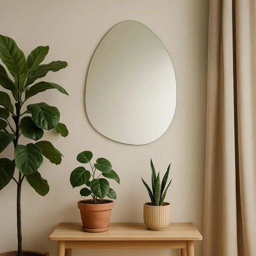 elevenpast mirror Irregular Shaped Frameless Mirror 60 x 80cm PMM-2002N 0759649675505