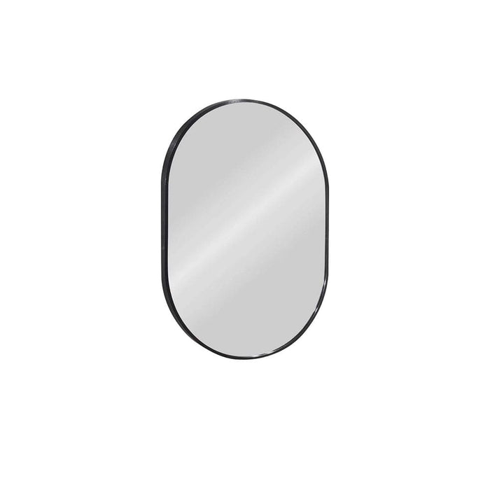elevenpast Mirrors Small Odessa Aluminium Mirror Black Small | Large PMM-2004ABK