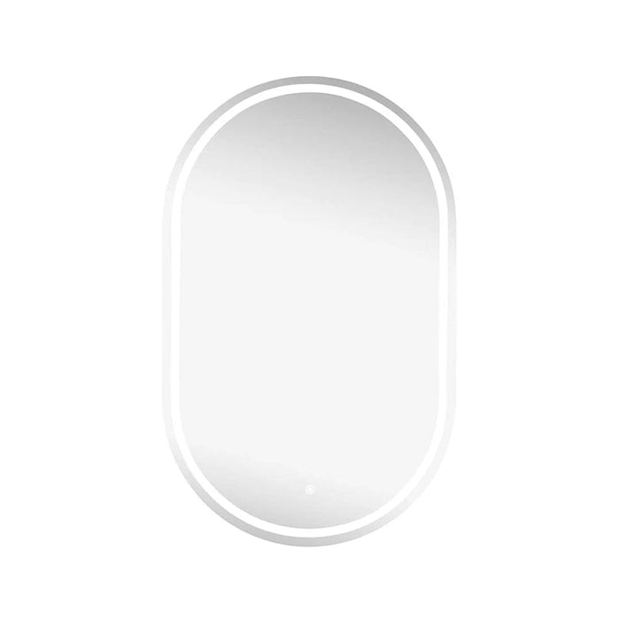 elevenpast LED mirror Oval Frameless LED Mirror 80x50cm PMM-2006N(LED) 0759649675161