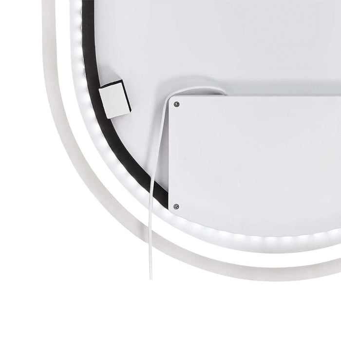 elevenpast LED mirror Oval Frameless LED Mirror 80x50cm PMM-2006N(LED) 0759649675161