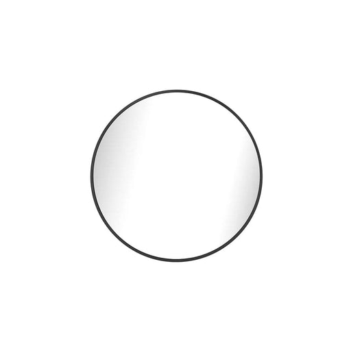 elevenpast Mirrors Black / Small Laura Round Aluminium Mirror 3 Sizes - Black | Gold PMM-25002-BLK 0759649674898