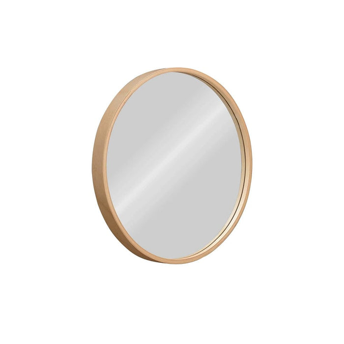 elevenpast Mirrors Oak Diana Round Wooden Mirror Natural | Walnut PMM-4003WNAT