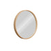 elevenpast Mirrors Oak Diana Round Wooden Mirror Natural | Walnut PMM-4003WNAT