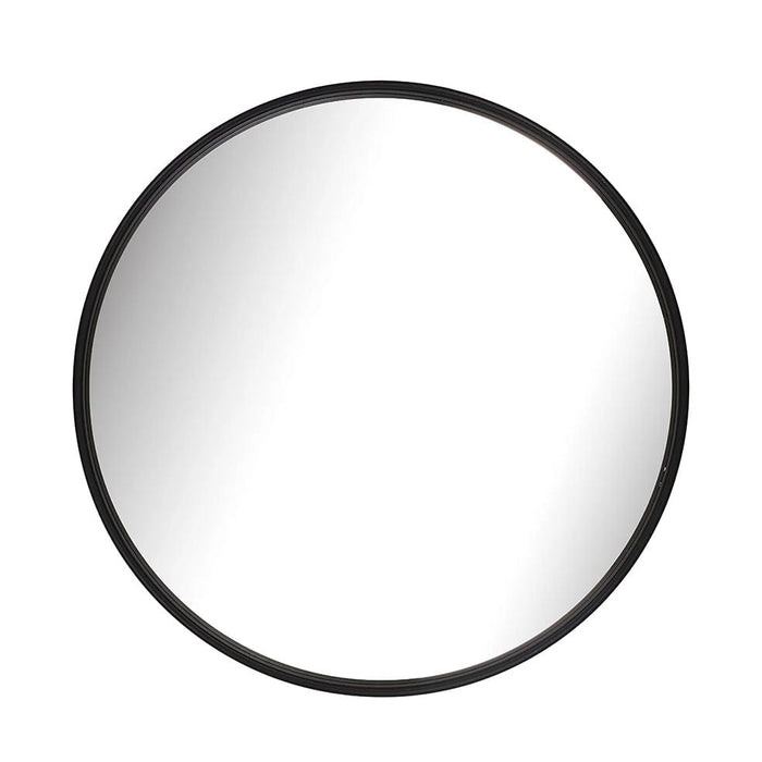 elevenpast Mirrors Black / Large Emma Round Mirror | 2 Colours, 3 Sizes PMM-EMMA-M-BLA