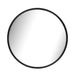 elevenpast Mirrors Black / Large Emma Round Mirror | 2 Colours, 3 Sizes PMM-EMMA-M-BLA
