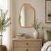 elevenpast Mirrors Small (60 x 80) Irregular Natural Pear Wood Wall Mirror - 2 Sizes PMM-IRR-NAT-600X800