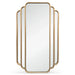 elevenpast mirror The Monroe Mirror - Gold PMM-M-002 - MON 0759649675451