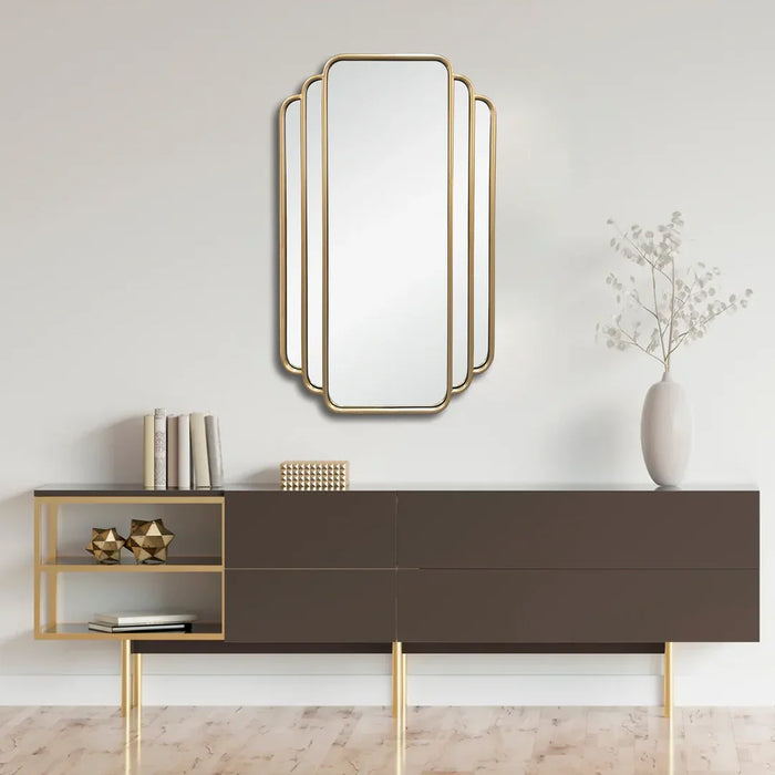 elevenpast mirror The Monroe Mirror - Gold PMM-M-002 - MON 0759649675451