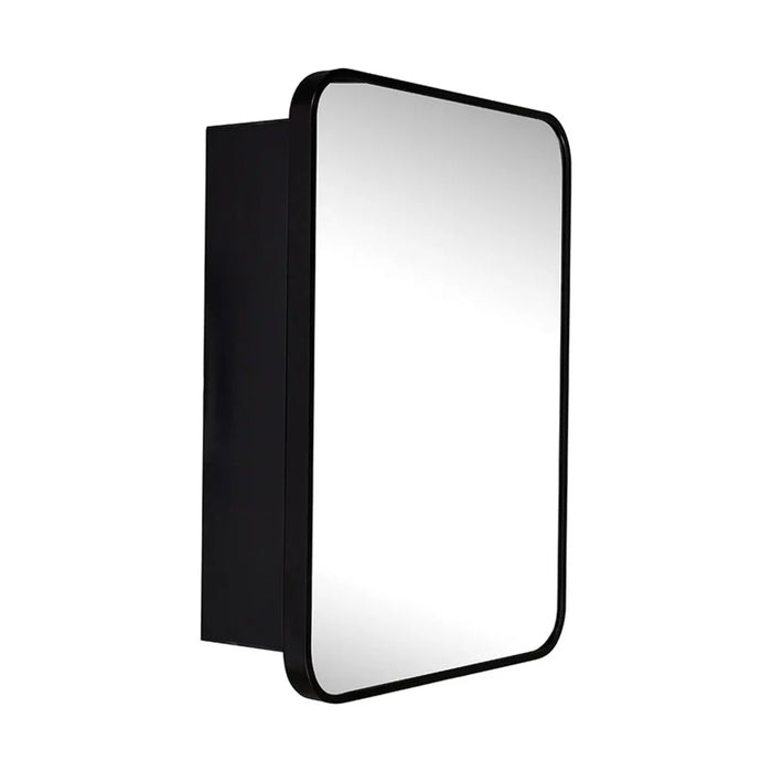 elevenpast mirror cabinet Florentine Aluminium Mirror Cabinet - Black PMM-MB4560-Black