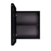 elevenpast mirror cabinet Florentine Aluminium Mirror Cabinet - Black PMM-MB4560-Black