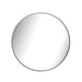 elevenpast Mirrors Circa Round Mirror Small - Black PMM-METAL-R-50x50 0659525695538