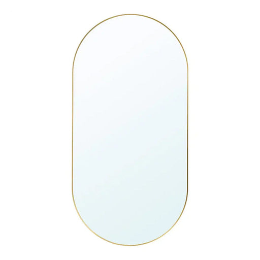 elevenpast Mirrors Gold Ovoid Small Mirror | Black or Gold PMM-OVOIDGOLD