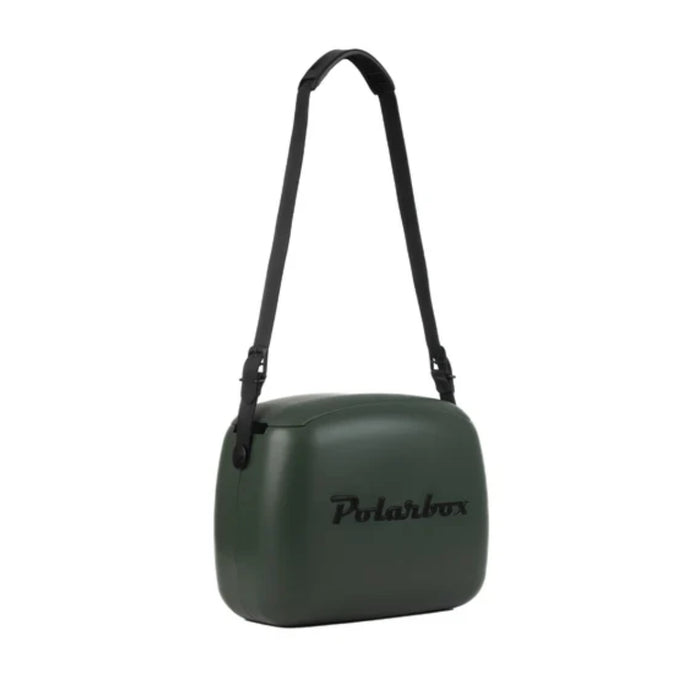 Polarbox Retro Cooler Box 6L Forest Green and Black | Includes 2 Lunch Boxes