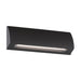 elevenpast step light Curve Beam LED Step Light - Matt Black 3W Warm White R-LED-9001