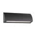 elevenpast step light Medium Curve 3W LED Step Light Matt Black - 3 Sizes R-LED-9002
