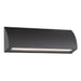 elevenpast step light Large Curve 3W LED Step Light Matt Black - 3 Sizes R-LED-9003