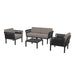 elevenpast sofa Grey Black Portofino Outdoor Lounge Set - Taupe | Grey and Black R450,00