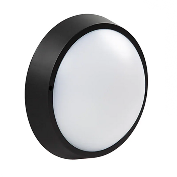 elevenpast Wall Light Large Atlas Round Bulkhead LED Light in Black - Large | Small RB119 6009506497110