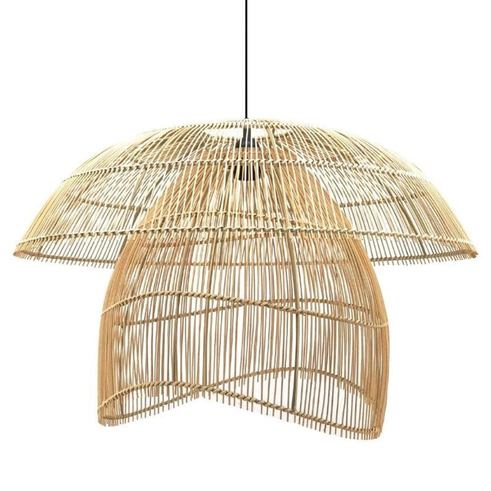Lombok Natural Rattan Pendant Light– elevenpast