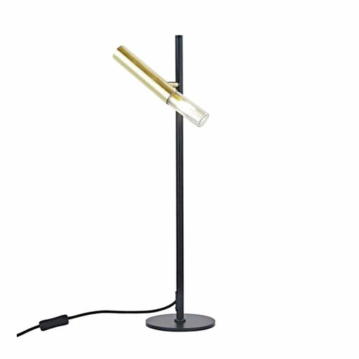elevenpast table lamp Cam Metal Table Lamp Black and Gold RG10264