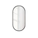 elevenpast Medium Pill Metal Mirror Black 2 Sizes RG10277
