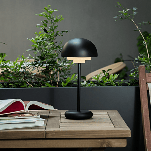elevenpast Medupi Rechargeable Table Lamp LED Black RG10293
