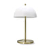 elevenpast table lamp White & Brass Porcini Table Lamp Black | White and Brass RG10304