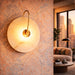 elevenpast Wall Light Calypso Alabaster Marble and Gold Wall Light RG10322