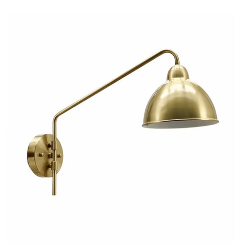 elevenpast Wall Light Crosby Brass Metal Wall Light RG10352