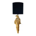 elevenpast Wall Light Golden Bird Wall Light with Black Shade RG10358