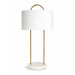 elevenpast Table Lamp Vesper Metal and Stone Table Lamp RG10498