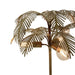 elevenpast Floor lamp Queen Palm Floor Lamp in Antique Brass RG10503