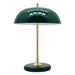 elevenpast Table Lamp Emerald Green Charon Gold and Emerald or Ivory Table Lamp RG10588