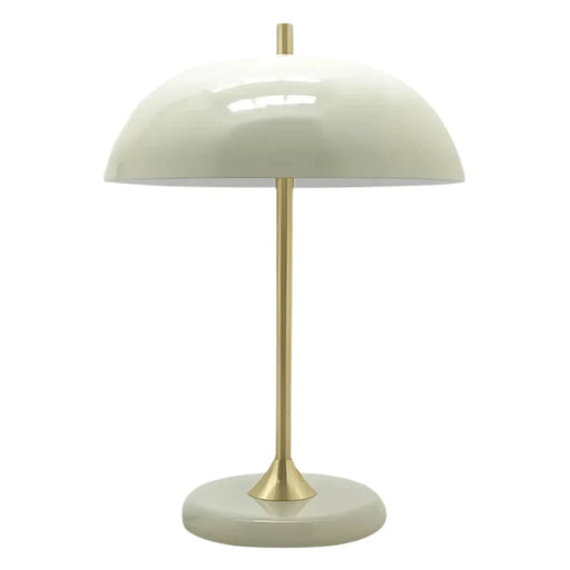 elevenpast Table Lamp ivory Charon Gold and Emerald or Ivory Table Lamp RG10589