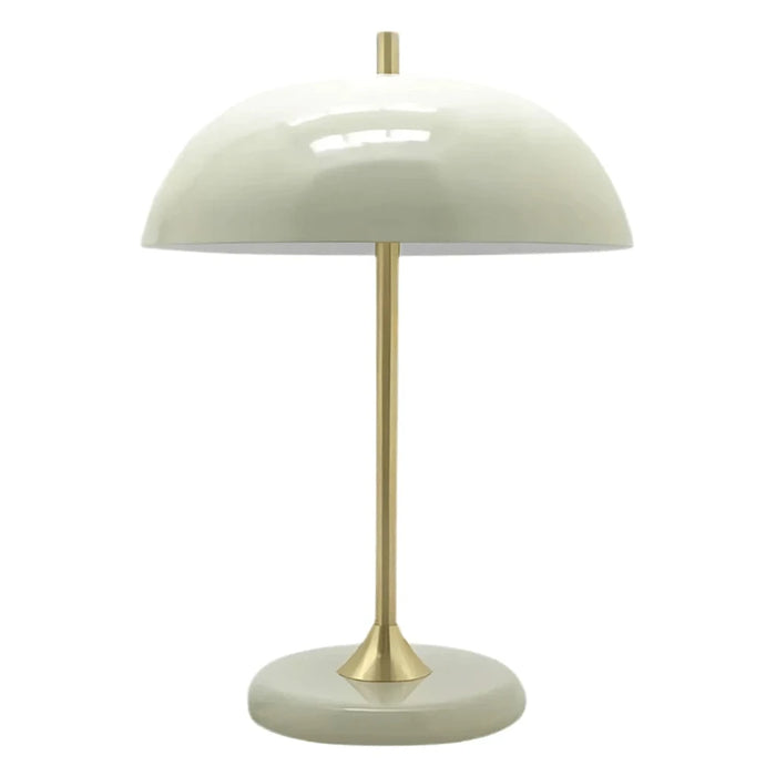 elevenpast Table Lamp ivory Charon Gold and Emerald or Ivory Table Lamp RG10589