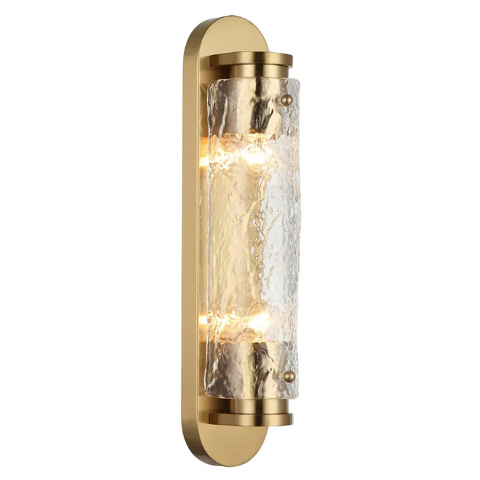 elevenpast Wall Light Everest Gold Wall Light – Clear Glass RG10596