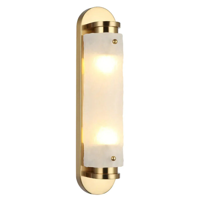 elevenpast Wall Light Everest Gold Wall Light – Frosted Glass RG10597
