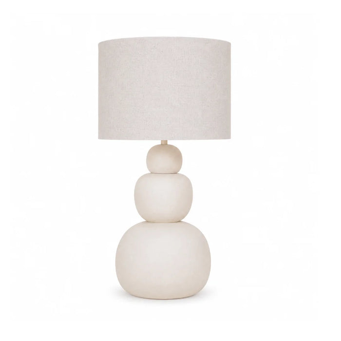 elevenpast table lamp Sodwana Ceramic Table Lamp with Textured Linen Shade RG10681
